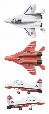 5219 Самолет Стрижи Звезда