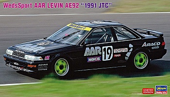 20702-Автомобиль WedsSports AAR Levin AE92 '1991 JTC' (Limited Edition)