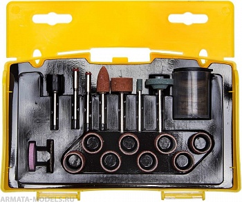 29903-H67 Набор мини-насадок MASTER для гравировальных машин, 67 предметов, пластиковый кейс