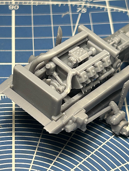 AM35894 Высокодетализированный двигатель К-740 V9 для БМП Выстрел