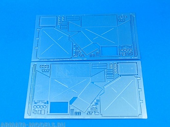 ABR-16-019  Дополнения для  Panther G/Jagdpanther- Vol.5- Rear tool boxes для Tamiya 1/16