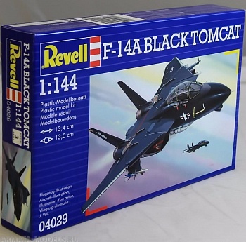 04029 Военный самолет F-14 Tomcat Black Bunny