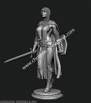 CHM-54303. Миры Фэнтези: Тёмная Жанна. Материал - смола.