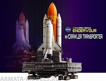 56393Д 1/400 Шатл  Endeavour с транспортером