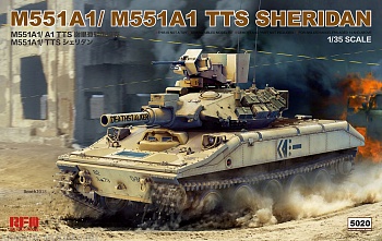 RM-5020 M551A1/M551A1 TTS Sheridan