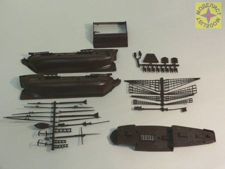 115003 Корабль пиратский бриг Черный сокол Моделист