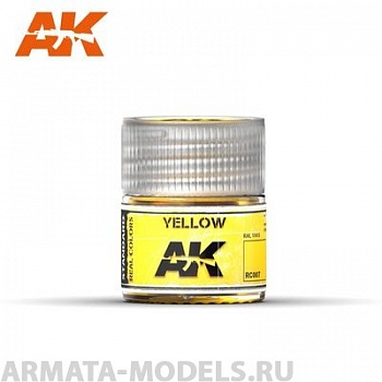 RC007 Краска Real Colors Yellow 10ml