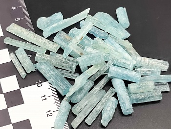 AAM0032 Аквамарин, россыпь 5 грамм, Шерловая гора 