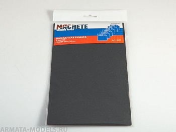 0117MCH Наждачная бумага 6 видов зернистости (6 листов)