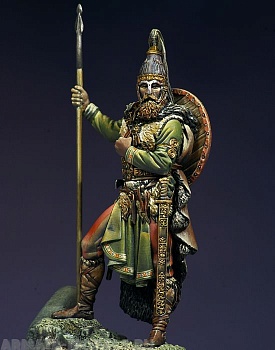 75-099PEGASO Slavic Warrior, VII century A.D. 75 мм