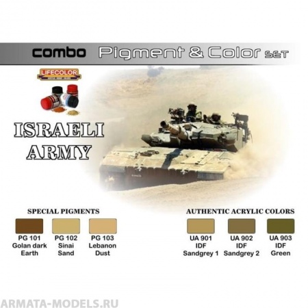SPG01 Набор ISRAELI ARMY SET