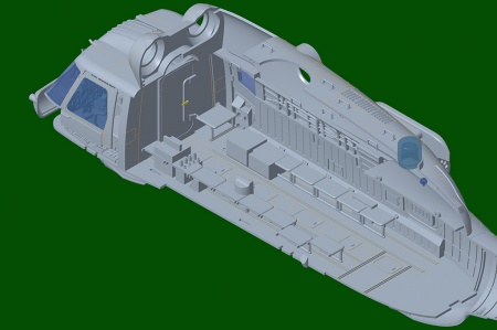 05110P Сборная модель Вертолёт Ka-29 Helix-B Trumpeter