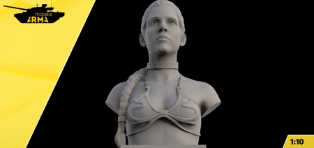 AM1029 Бюст принцесса Лея