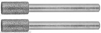 35920 Мини-шарошки алмазные, d 4,8x10,0х3,2мм; L 38мм, 2шт