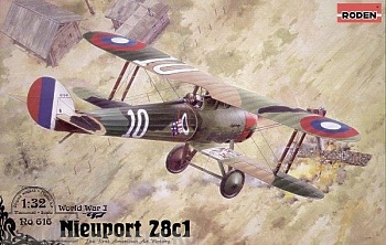 Rod616 Самолёт Nieuport 28c