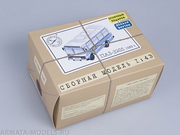 4002KIT Сборная модель Городской автобус ПАЗ-3205, 1989 г.