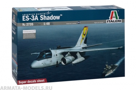2735ИТ Самолет ES-3A SHADOW Italeri